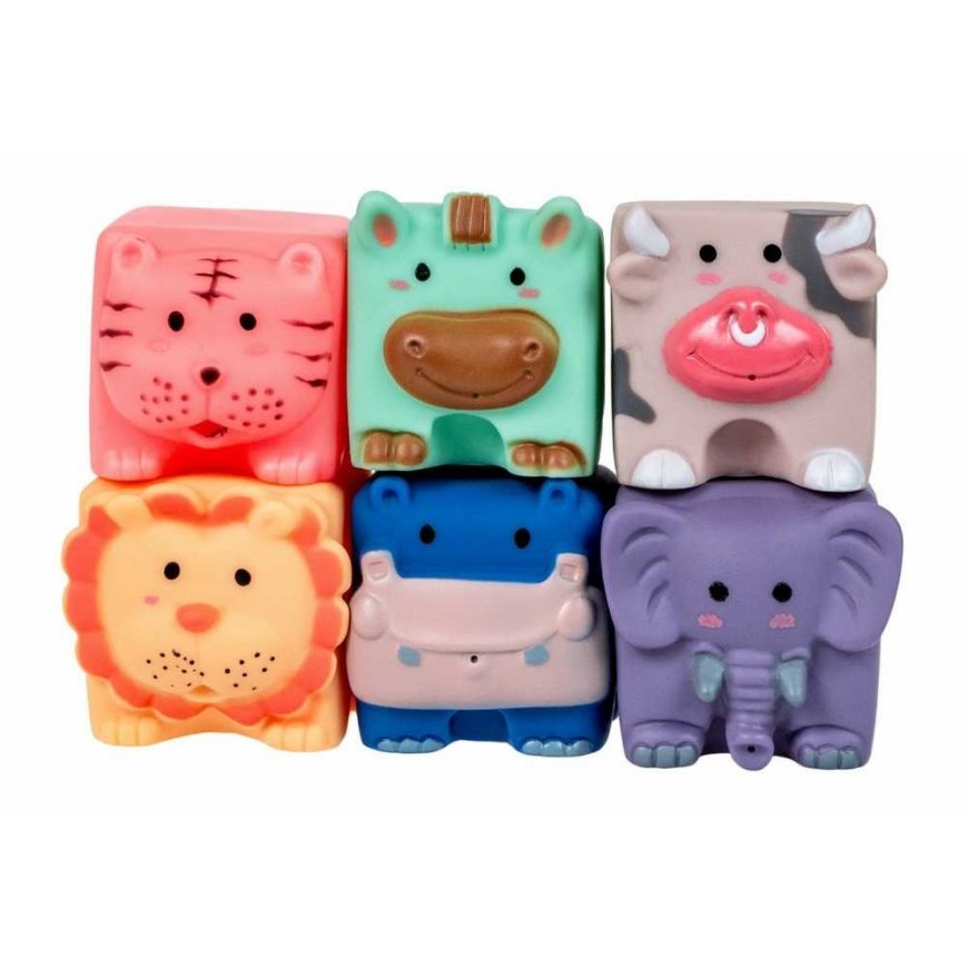 Anek Smily Play Miękkie klocki sensor.6szt SmilyPlay SP84491 44912 – 5