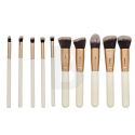 MIMO Makeup Set Kabuki Baltas 10 Pcs MIMO Makeup Set Kabuki Baltas 10 Pcs