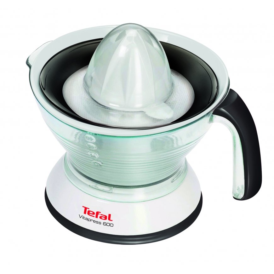 Tefal Vitapress ZP3001 elektrinė citrusinių vaisių sulčiaspaudė 0,6 L 25 W Pilka, Balta