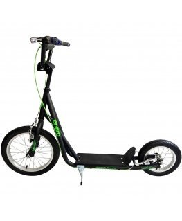 Enero 16 Ghost Raider scooter black and green