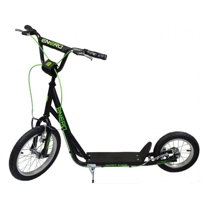 Enero 16 Ghost Raider scooter black and green – 2