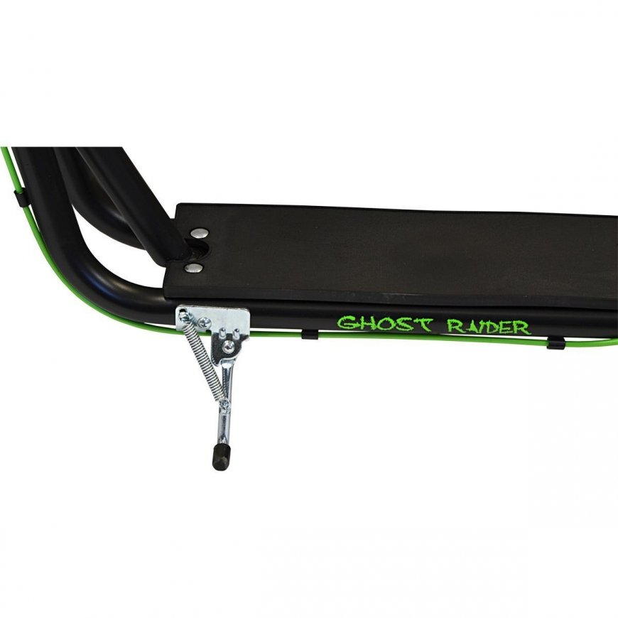 Enero 16 Ghost Raider scooter black and green – 4