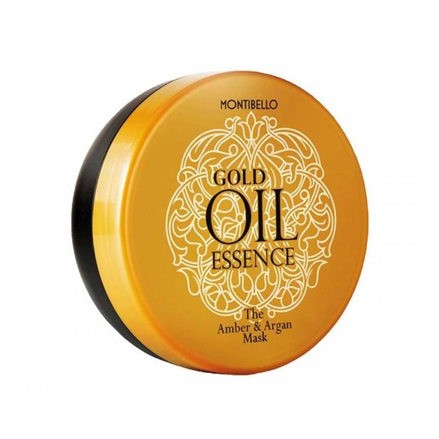 Hair mask Gold Oil Essence Amber and Argan Montibello (200 ml) – 3