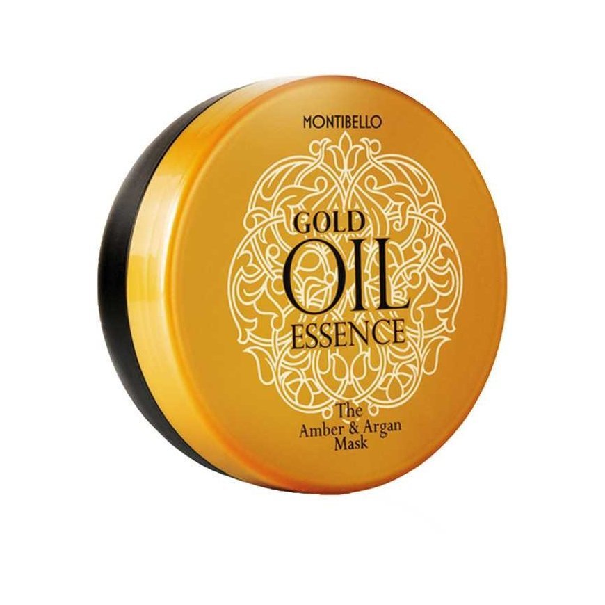 Hair mask Gold Oil Essence Amber and Argan Montibello (200 ml) – 4