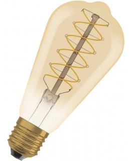 Osram 7W LED bulb VINTAGE 1906, E27, golden sp., 2200K, dimmable
