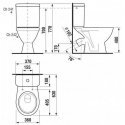 Jika Laufen LYRA PLUS combined toilet Jika Laufen LYRA PLUS combined toilet