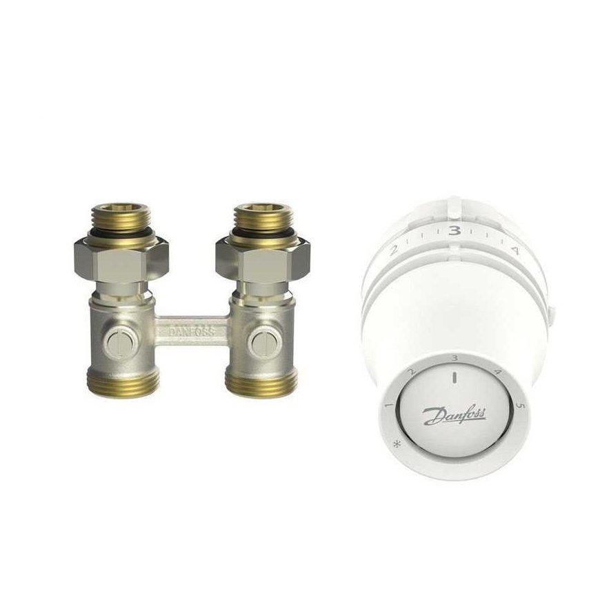 Danfoss Jutiklio rinkinys 015G5324, M30x1.5, RLV-KB, 1/2", tiesus