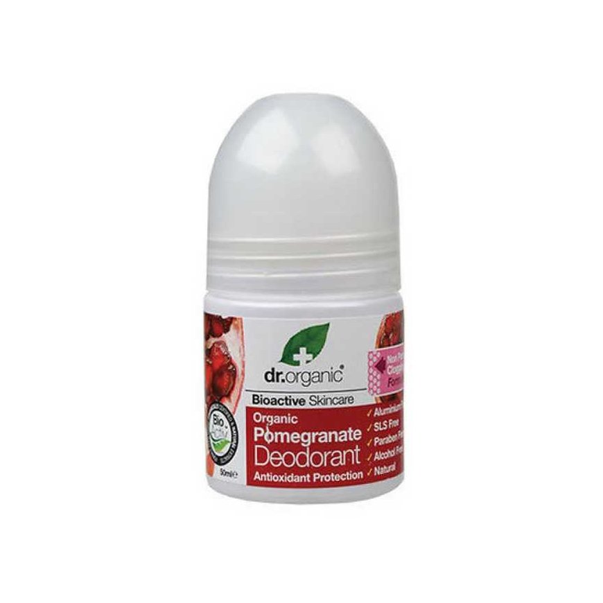 Dr Organic Pomegranate Deodorant Roll On 50ml – 2
