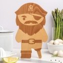 OTOTO Pirate Board Cutting Board & Peilis OTOTO Pirate Board Cutting Board & Peilis