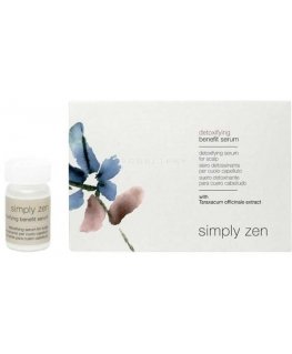 Set, Simply Zen, Detoxifying, Leave In Scalp Treatment Serum, For Detoxing, 12 pcs, 5 ml
