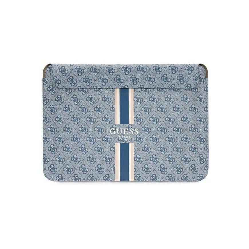 Guess Sleeve GUCS16P4RPSB 16 Inch Blue Sleeve 4G Stripes