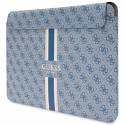 Guess Sleeve GUCS16P4RPSB 16 Inch Blue Sleeve 4G Stripes Guess Sleeve GUCS16P4RPSB 16 Inch Blue Sleeve 4G Stripes