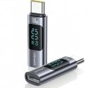 USAMS Adapter AU18 USB-C - USB-C Digital Display 100W stalowy|al USAMS Adapter AU18 USB-C - USB-C Digital Display 100W stalowy|al