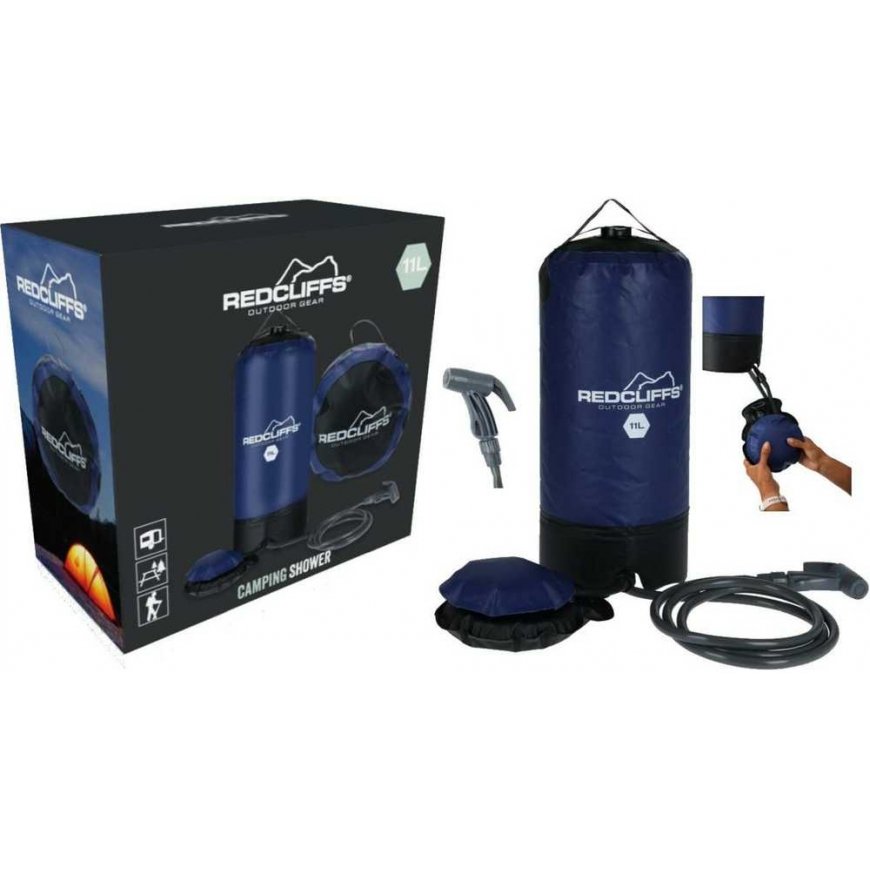 Redcliffs PRYSZNIC SOLARNY KEMPINGOWY Touristic 11L