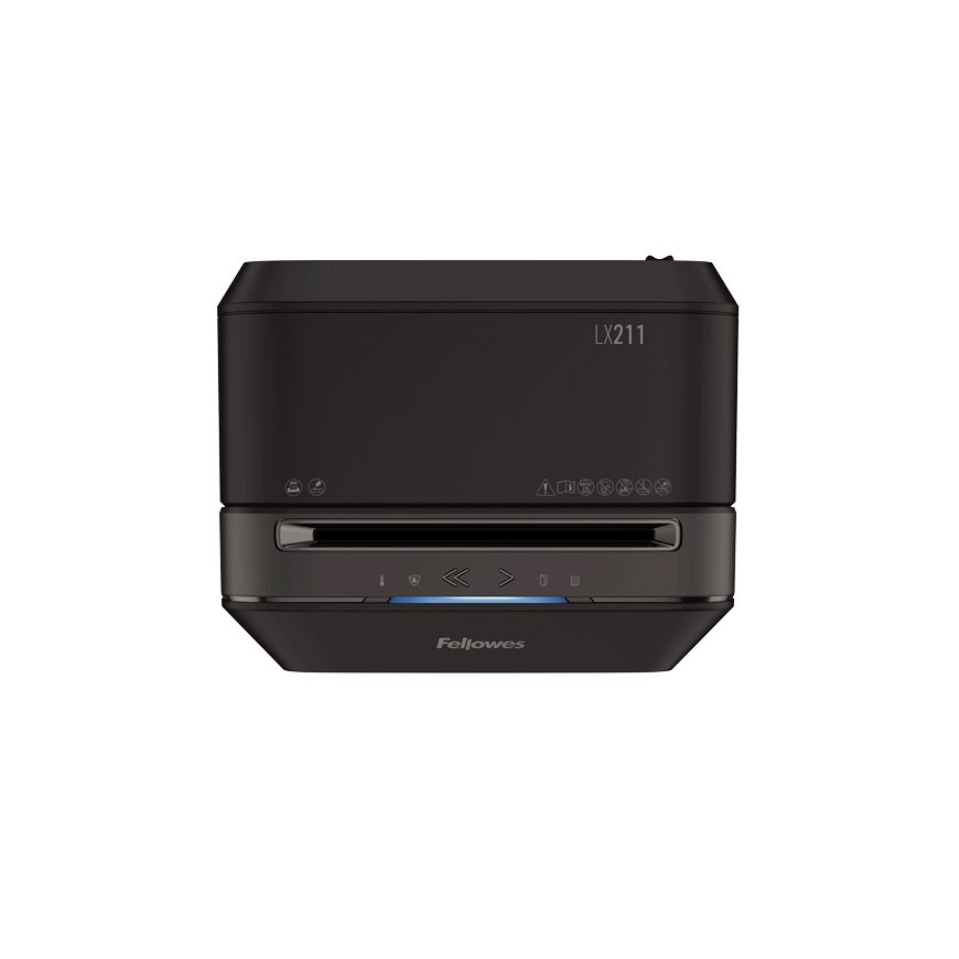 Fellowes LX Series Powershred LX211 paper shredder Micro-cut shredding Black – 3