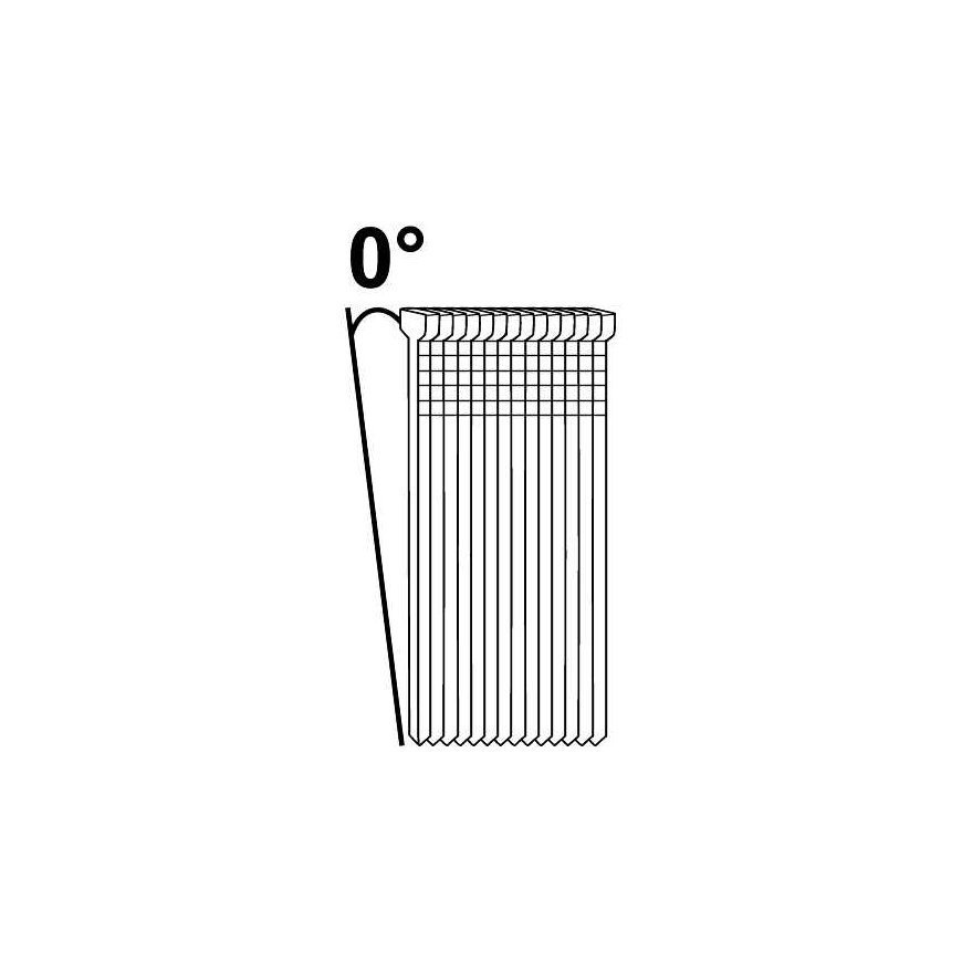 Nails Essve F16 1.6×63 mm 0° 1600 pcs. bright galvanizing