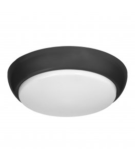 Orno KOKO šviestuvas 2xE27 su mikrobangų judesio jutikliu, 2x40W, juodas-polipropilenas, matinis gaubtas-polikarbonatas, IP44, I