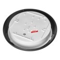 Orno KOKO lamp 2xE27 with microwave motion sensor, 2x40W, black-polypropylene, matte cover-polycarbonate, IP44, IK10 Orno KOKO lamp 2xE27 with microwave motion sensor, 2x40W, black-polypropylene, matte cover-polycarbonate, IP44, IK10