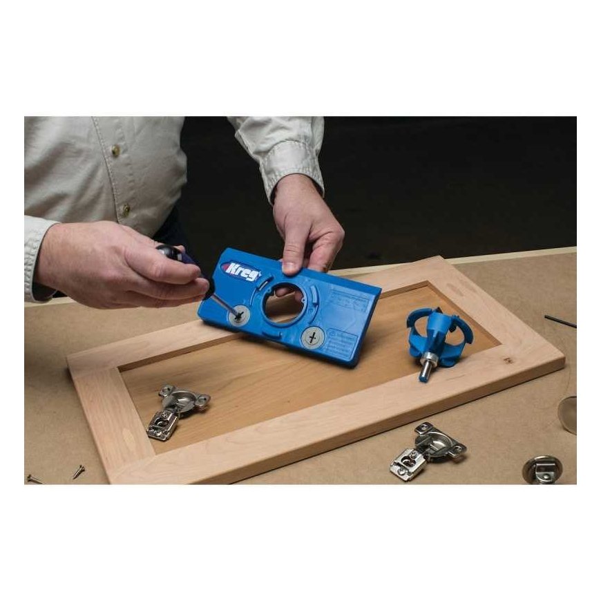 Door hinge drilling tool KREG KHI-HINGE – 4
