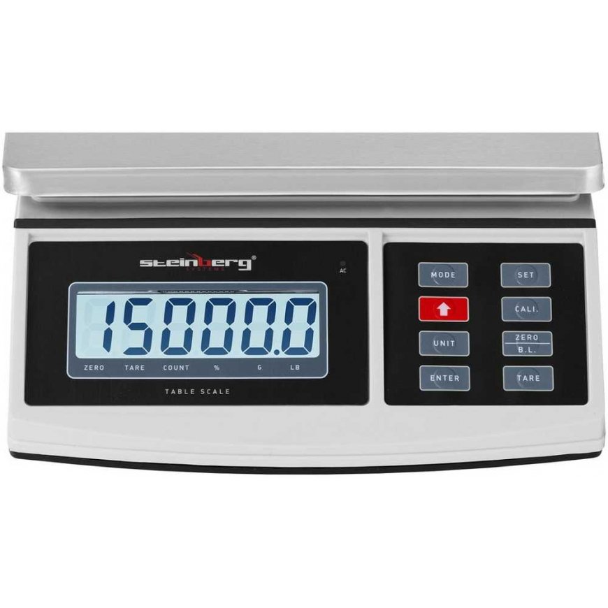 Kitchen scales Steinberg Systems Postal weight for LCD letter parcels 15 kg / 0.5 g – 3