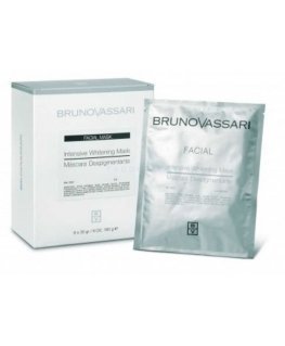 Set, Bruno Vassari, Baltas, Whitening, Peel-Off Mask, Day & Night, For Face, 6 pcs, 30 g