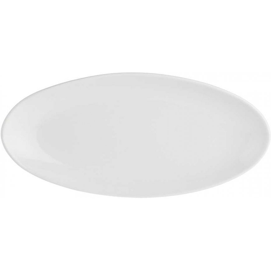 La Porcellana Bianca Taca owalna Convivio - Baltas, 36 x 17 cm – 4