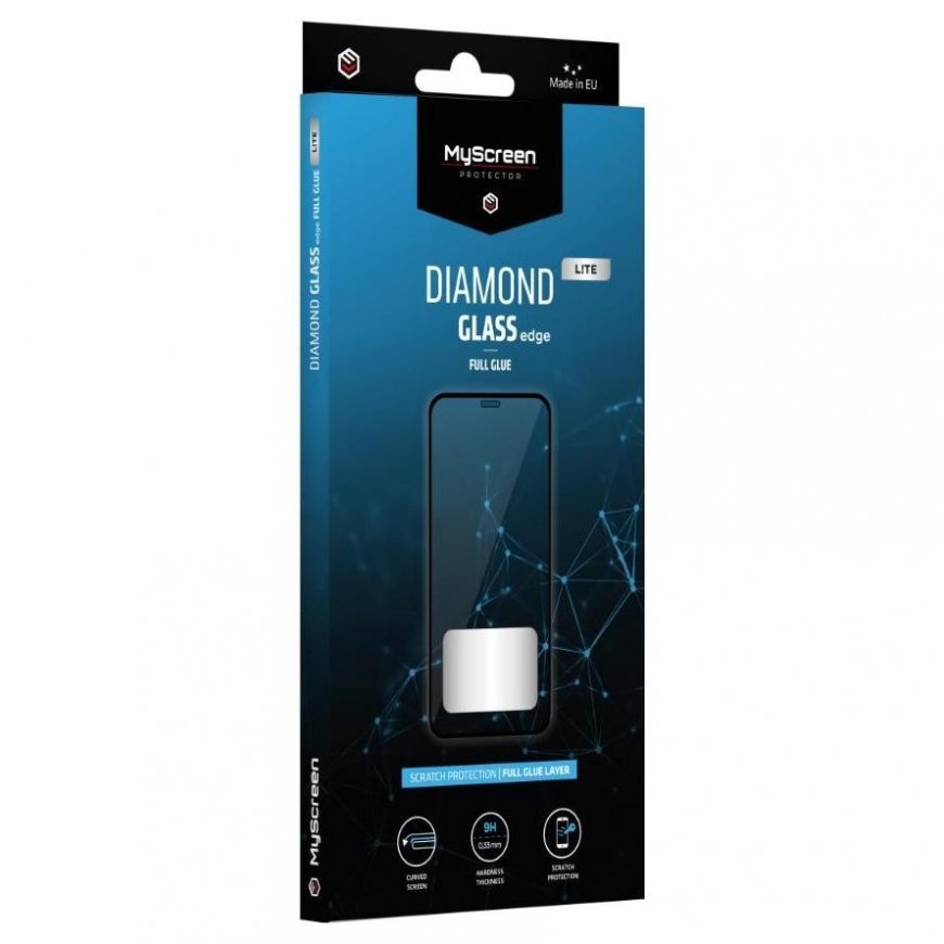 MyScreen Diamond Glass Lite Edge Full Glue Black do Xiaomi Redmi Note 13 5G/4G – 2