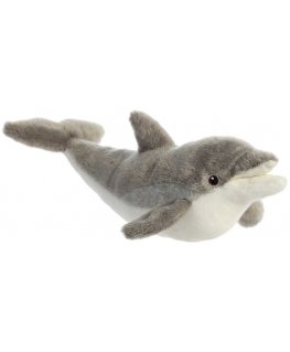 AURORA Eco Nation Plush Dolphin, 38 cm