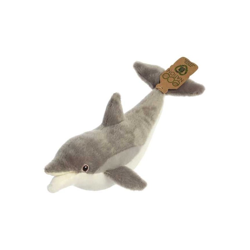 AURORA Eco Nation Plush Dolphin, 38 cm – 4