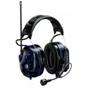 Apsauginės ausinės 3M Peltor WS LiteCom Plus 33 dB mėlynos