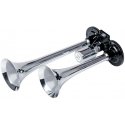Horn horn fanfare double chrome 12v 24v amio-03617