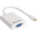 Sandberg 509-05 video kabeļu aksesuārs 0,1 m Mini DisplayPort Sandberg 509-05 video kabeļu aksesuārs 0,1 m Mini DisplayPort