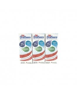 Bioral Trioralsuero Fresa Pack 3 Brick X 200ml