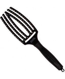 Plaukų šepetys džiovinimui Olivia Garden Fingerbrush Hot Rožinė Medium