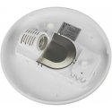 Lubinis šviestuvas Sufitowa lampa 1xE27 su czujnikiem Maclean, czujnik mikrofalowy, klosz PMMA, max. obciążenie 25W, IP20, MCE30