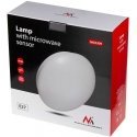 Lubinis šviestuvas Sufitowa lampa 1xE27 su czujnikiem Maclean, czujnik mikrofalowy, klosz PMMA, max. obciążenie 25W, IP20, MCE30