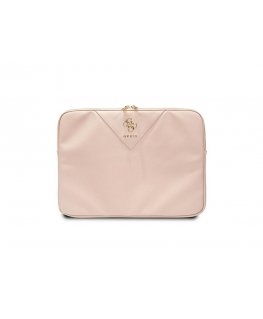 Guess Sleeve GUCS14ZPGSTEGP 14" różowy|pink Triangle 4G