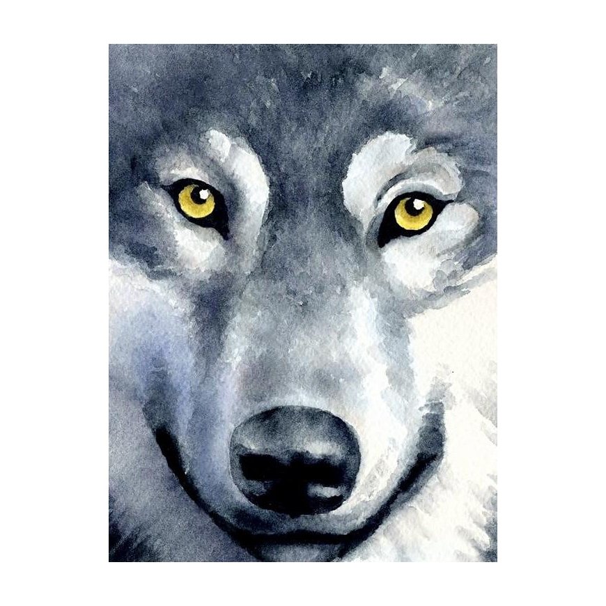 Beldizart Wolf Look 15*20 cm WD2361