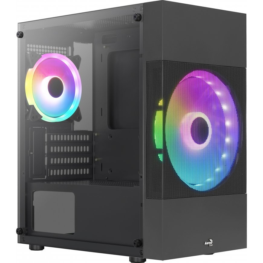 Aerocool Atomic Lite „Mini Tower“ Juoda – 4