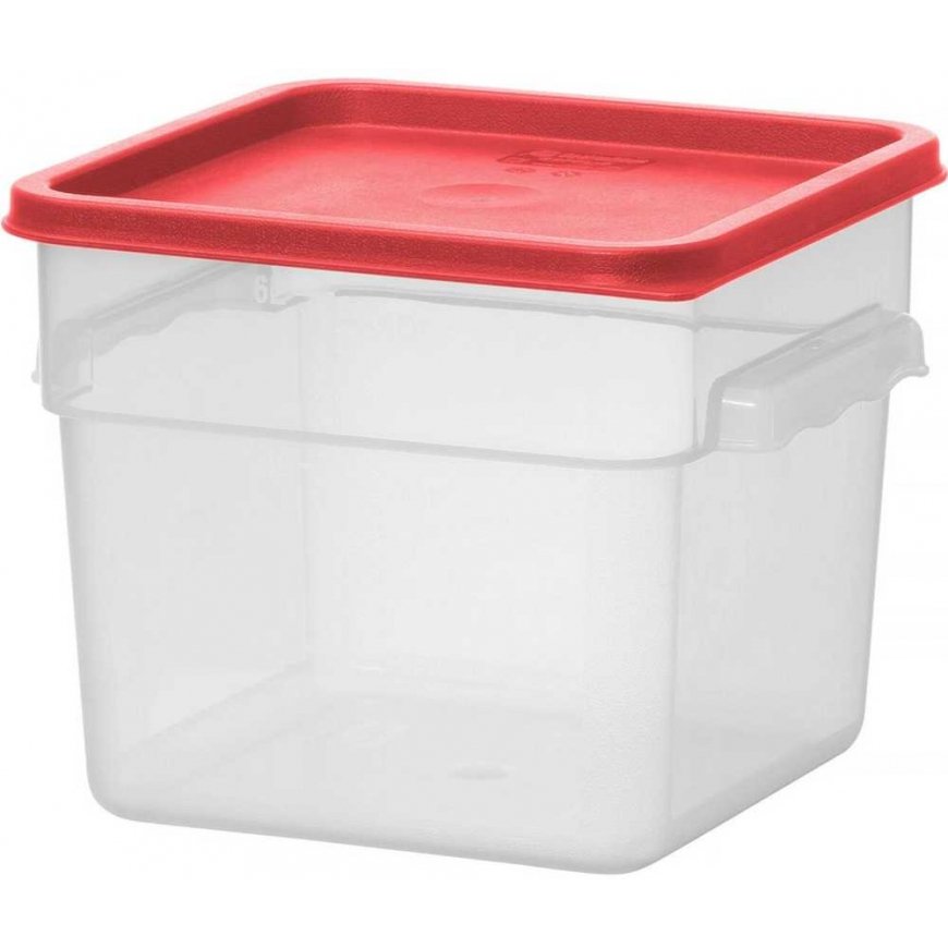 Food storage container with division 5.7 l 235 x 235 x 180 mm - Hendi 870921 – 2