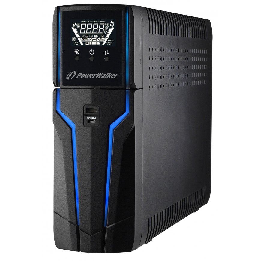 PowerWalker VI 1000 GXB источник бесперебойного питания Интерактивная 1 kVA 600 W 4 розетка(и)