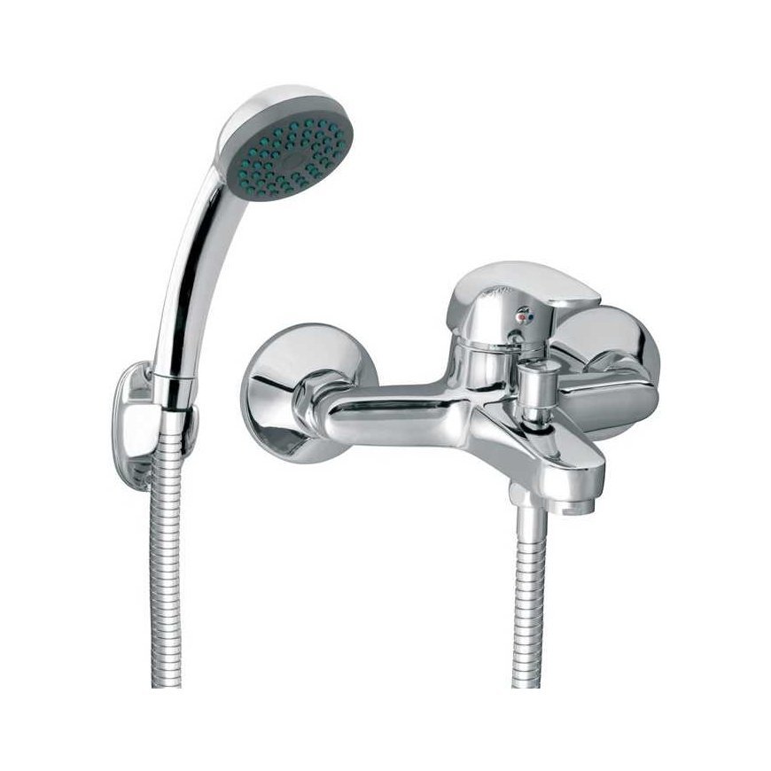 Ferro Bathroom faucet with shower set Elba BEL11
