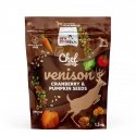 SYTA MICHA Chef Brieža gaļa ar dzērveņu un ķirbju sēklām - sausā suņu barība - 1,5kg SYTA MICHA Chef Brieža gaļa ar dzērveņu un ķirbju sēklām - sausā suņu barība - 1,5kg