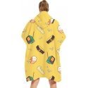Warm sweater plaid yellow Warm sweater plaid yellow