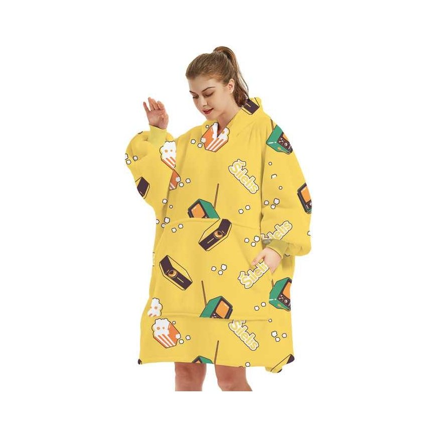 Warm sweater plaid yellow – 4