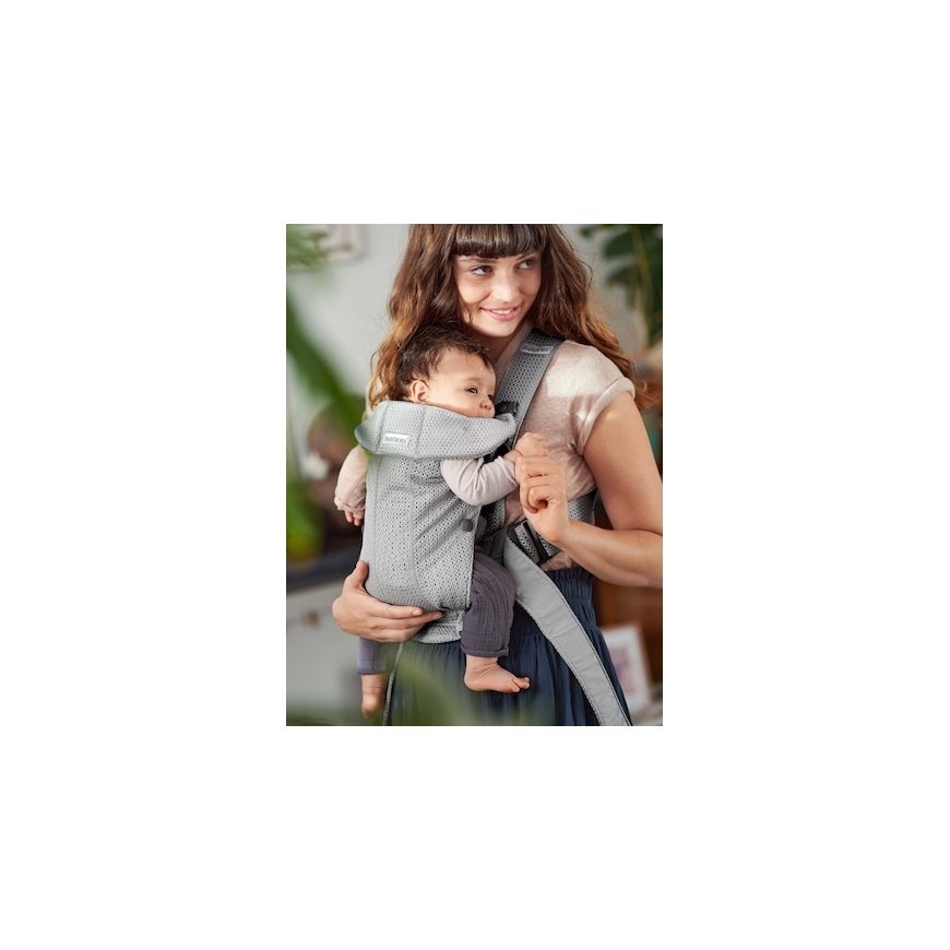 Childhome BB021018 baby carrier Baby carrier backpack Cotton, Elastane, Polyester Grey – 4
