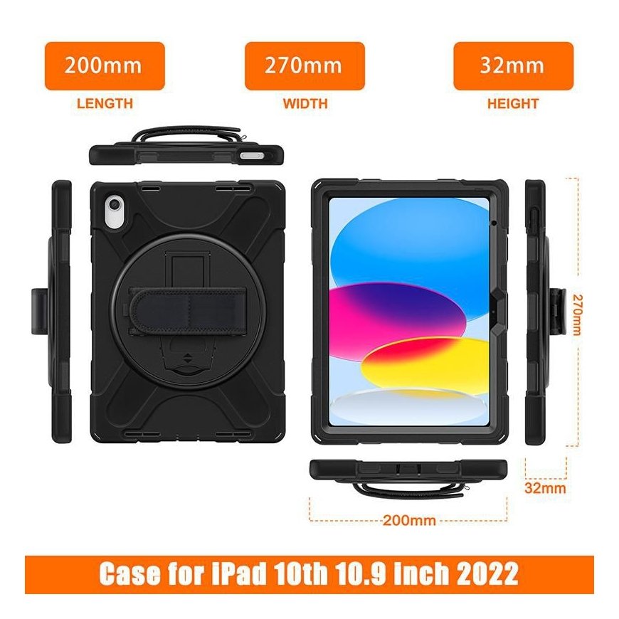 eSTUFF ES681530-BULK tablet case 20.1 cm (7.9") Cover Black – 2