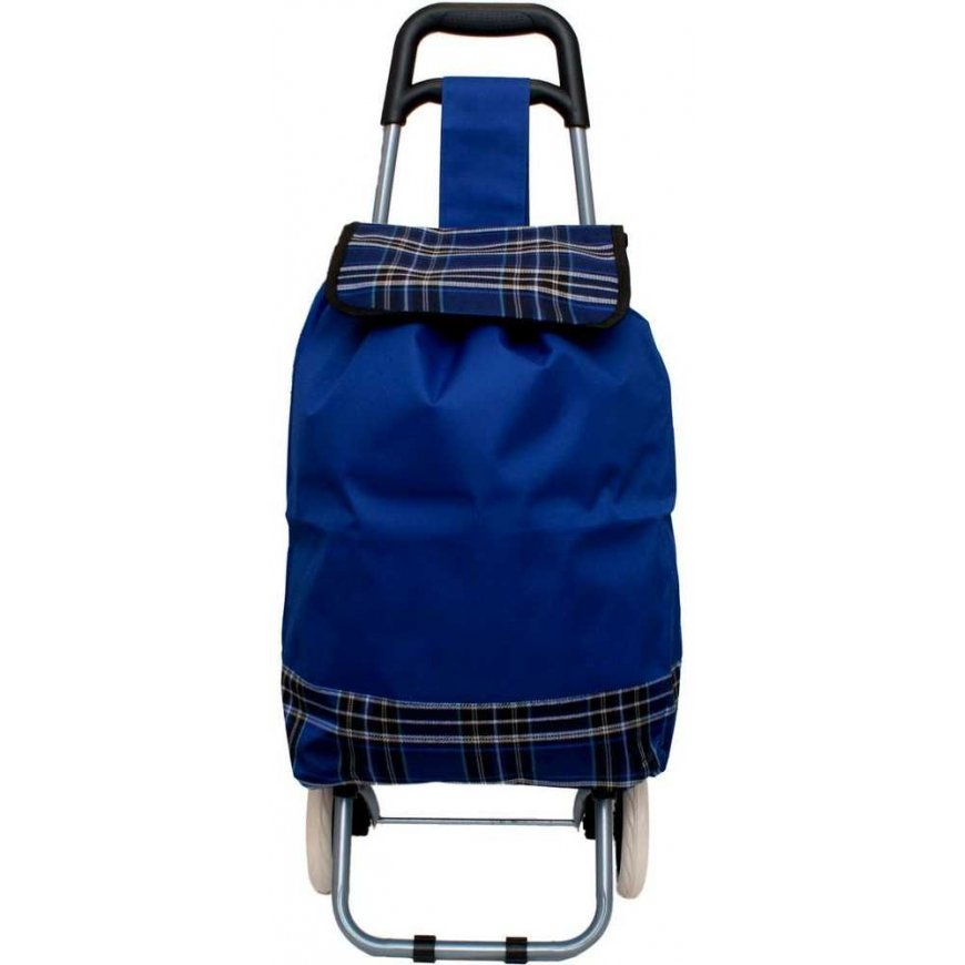 Travel Slazenger Stroller BAG NA KÓLKACH NA ZAKUPY ZE STELAŻEM 31L BLUE – 3