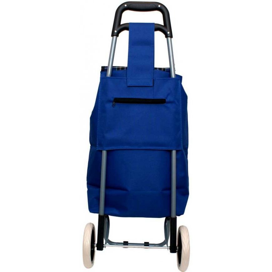 Travel Slazenger Stroller BAG NA KÓLKACH NA ZAKUPY ZE STELAŻEM 31L BLUE – 5