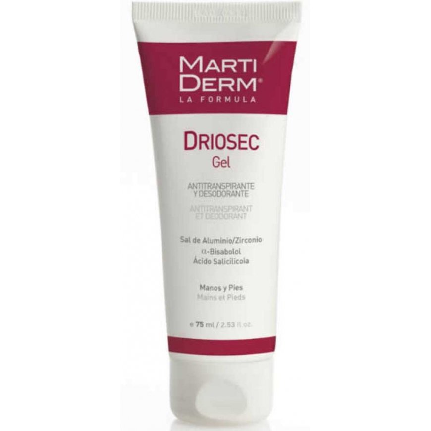 Martiderm Driosec gelis dezodorantas rankoms ir kojoms 75ml – 2